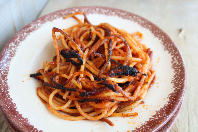 Spaghetti alla chitemmurt